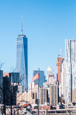 New york şehir manzarası ve çevresi