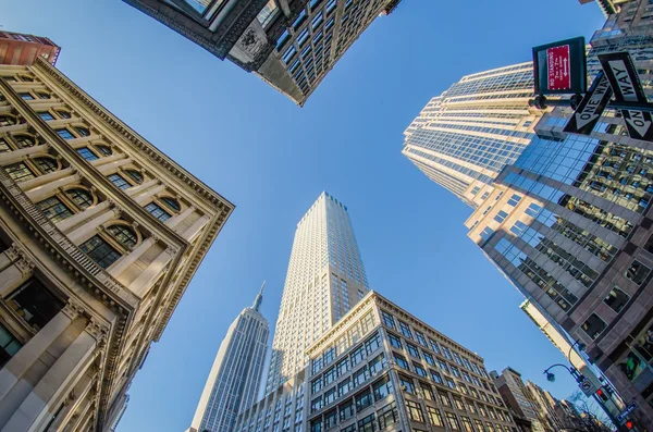 New york şehir manzarası ve çevresi — Stok fotoğraf