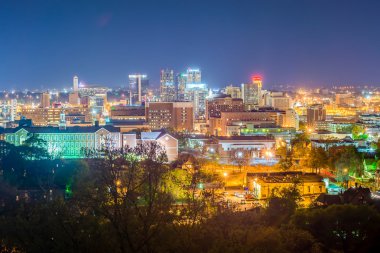 Birmingham alabama akşam manzarası