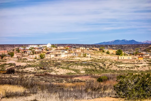 Сайт міста Лагуна Пуебло в Нью-Мексико — стокове фото
