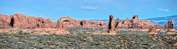 Parque Nacional dos Arcos Moab Utah EUA — Fotografia de Stock