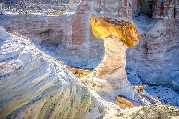 Hoodoo en la página AZ cerca del lago Powell — Foto de Stock