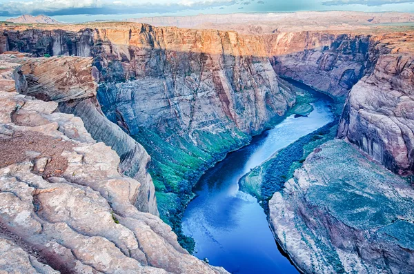 Horseshoe Bend cerca de Página Arizona —  Fotos de Stock