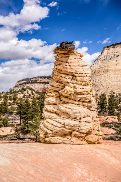 Zion Canyon Nationalpark Utah - Stock-foto