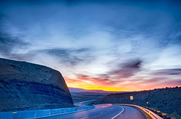 Sunrise over colorado rocky mountains — Stock Photo, Image