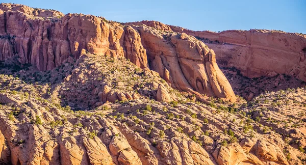 Navajo National Monument canyons — Stock Photo, Image