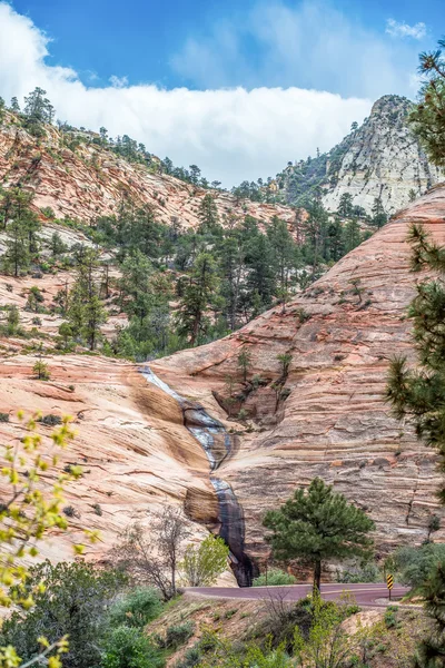 Zion Kanyon Milli Parkı Utah — Stok fotoğraf