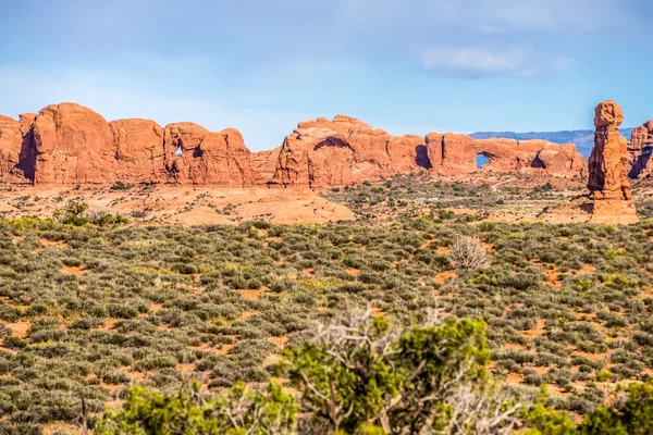 Arches National Park  Moab  Utah  USA — Stock Photo, Image