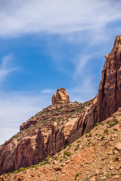 Vistas para o Parque Nacional de Canyonlands — Fotografia de Stock