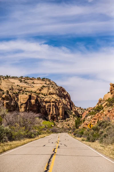Camino al Parque Nacional Canyonlands — Foto de Stock