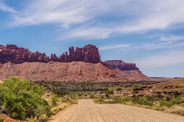 Yol için Canyonlands Milli Parkı — Stok fotoğraf