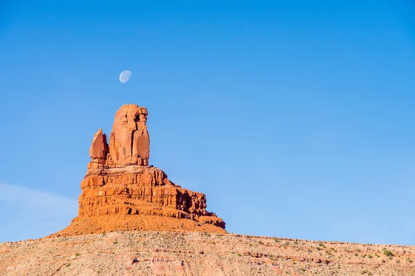 Monument valley setting hen monument — Stock Photo, Image