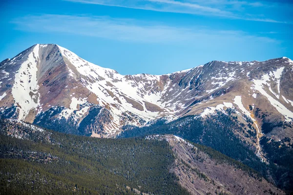 Colorado montanhas rochosas perto da passagem do monarca — Fotografia de Stock