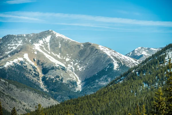 Colorado montanhas rochosas perto da passagem do monarca — Fotografia de Stock