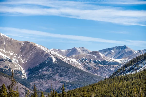 Colorado montanhas rochosas perto da passagem do monarca — Fotografia de Stock