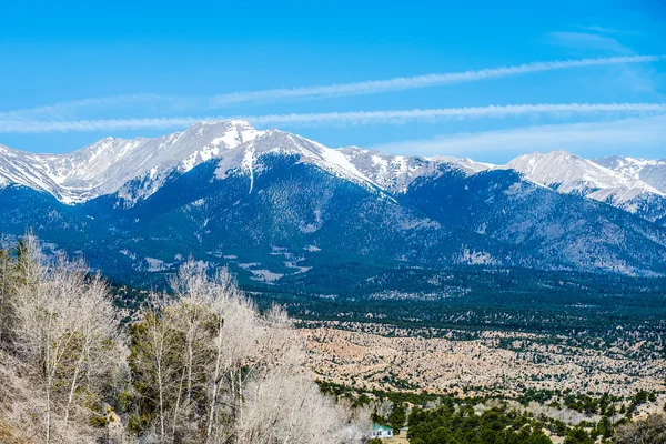 Colorado roky hory vista zobrazení — Stock fotografie