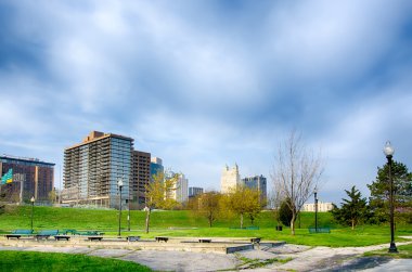 Kansas City skyline gündoğumu