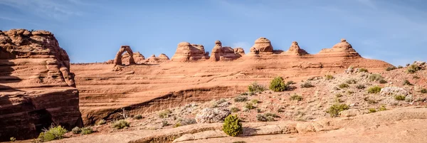 Arches national park near delicate arch — Stock Photo, Image