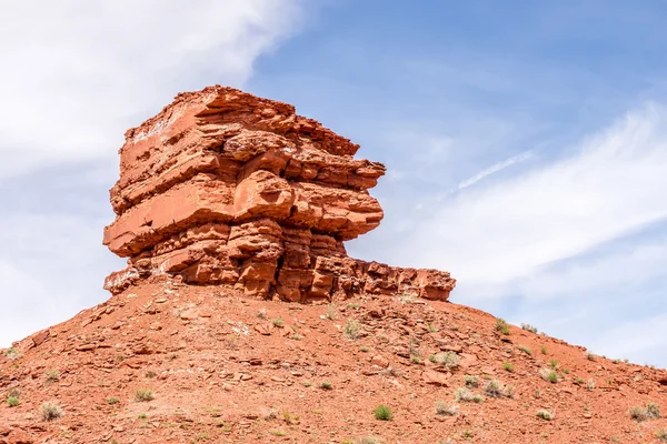 Hoodoo rock formations at utah national park mountains — Stock Photo, Image