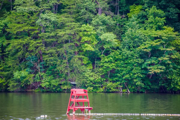 Paysages autour du lac leurre nord carolina — Photo