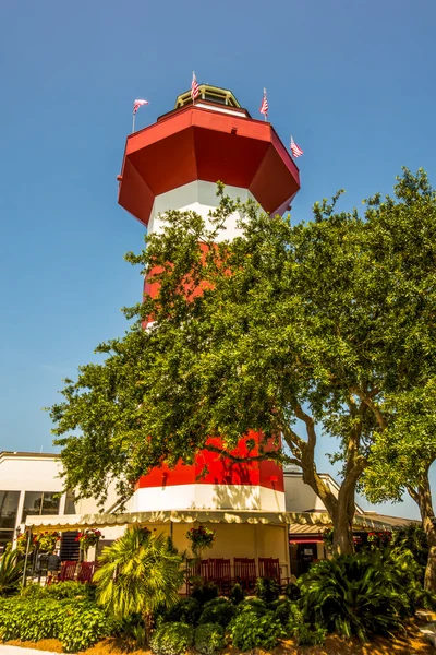 ハーバー タウン灯台、ヒルトン ヘッド、サウスカロライナ州 — ストック写真