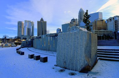 Romare bearden park Bakınlan charlotte manzarası