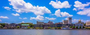 Savannah georgia waterfront sahneleri