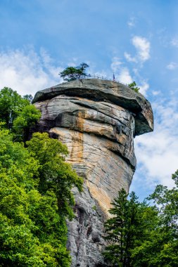 Baca rock park ve göl manzara çekmek