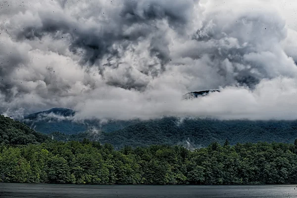 Lake santeetlah büyük smoky Dağları — Stok fotoğraf