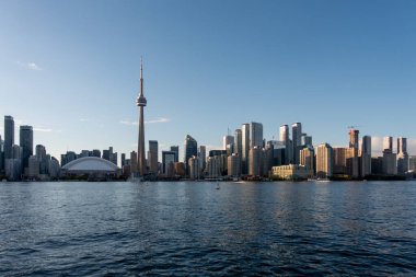 Toronto manzarası gün zaman panoramik manzaralı 