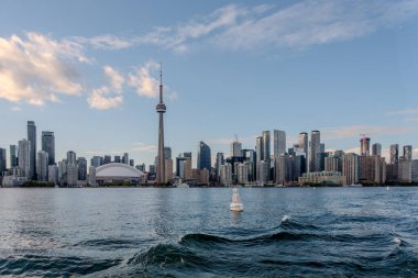 Toronto manzarası gün zaman panoramik manzaralı 