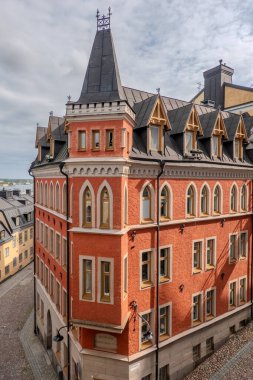 Tarihsel eski sokaklar ve mimari Eski Stockholm, İsveç