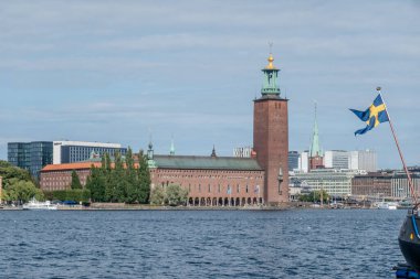 Stockholm' deki Eski Şehir Belediye Binası (Gamla Stan), İsveç