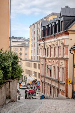 Tarihsel eski sokaklar ve mimari Eski Stockholm, İsveç