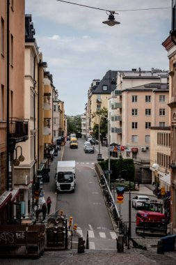Tarihsel eski sokaklar ve mimari Eski Stockholm, İsveç