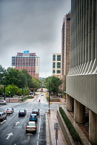 Charlotte norte carolina vistas alrededor del centro de la ciudad — Foto de Stock