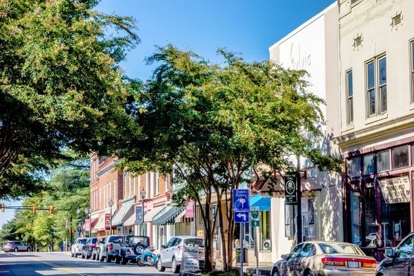 Scene di strada intorno a città di York sud carolina — Foto Stock