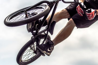 bmx extreme takım dublör şehir merkezinde yapma york Güney Carolina'da