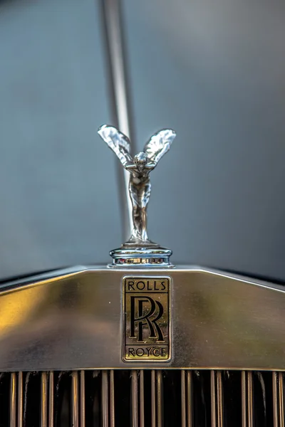 YORK SC - сентябрь 2015: Эмблема Rolls-Royce на Summerfest 201 — стоковое фото