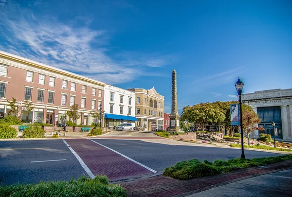 Chester south Carolina Güney tarihi şehir — Stok fotoğraf