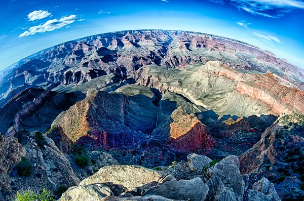 Grand canyon arizona on a sunny day in psring — Stock Photo, Image