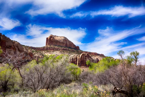 Canyonlands paisagens parque nacional em utah — Fotografia de Stock