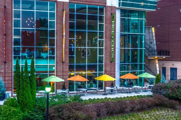 Cenas de rua ao redor cai parque em greenville carolina do sul — Fotografia de Stock