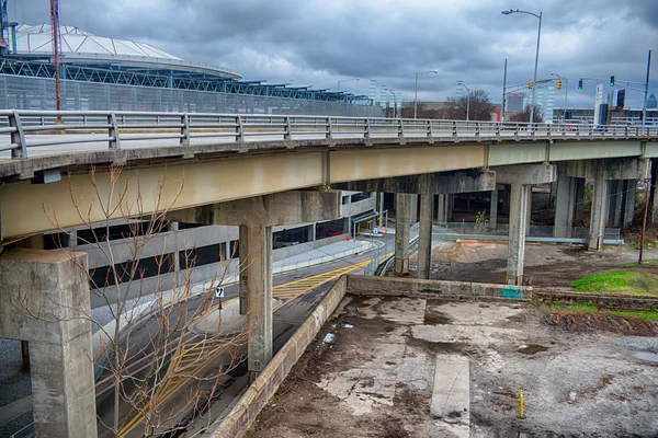 Betonnen jungle van de grote stad — Stockfoto