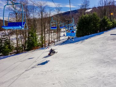 timberline ski resort Batı virginia etrafında sahne
