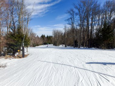 Batı Virginia Timberline 'daki güzel kış manzarası
