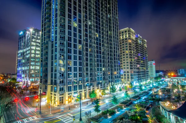 Charlotte north carolina skyline — Stock Photo, Image