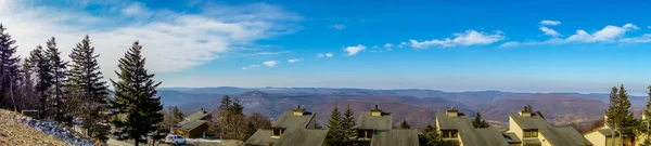 Landscapes around town of snowshoe west virginia — Stock Photo, Image