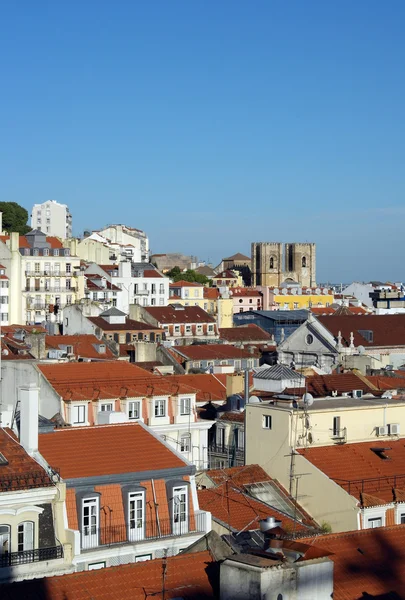 Baixa, Lisboa, Portugal — Fotografia de Stock