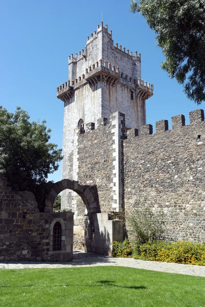 Башня Keep Tower, Бежа, Португалия — стоковое фото